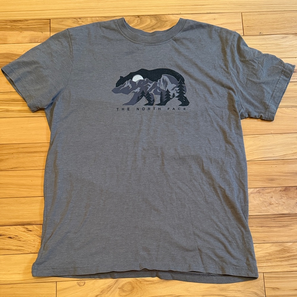 The North Face Men's Gray Bear Mountain Graphic Tee